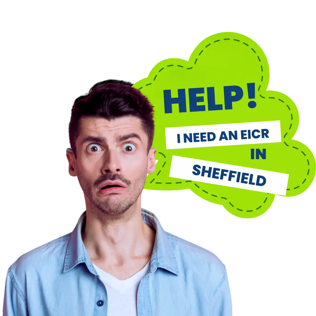 Customer in Sheffield requires EICR testing for his home